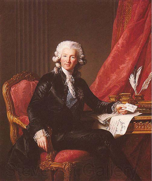 Elisabeth Louise Viegg-Le Brun Charles Alexandre de Calonne,